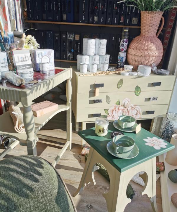 Foto vom Concept Store Ausstellung Schaufenster Polsterei Kraftschik Wolfenbuettel